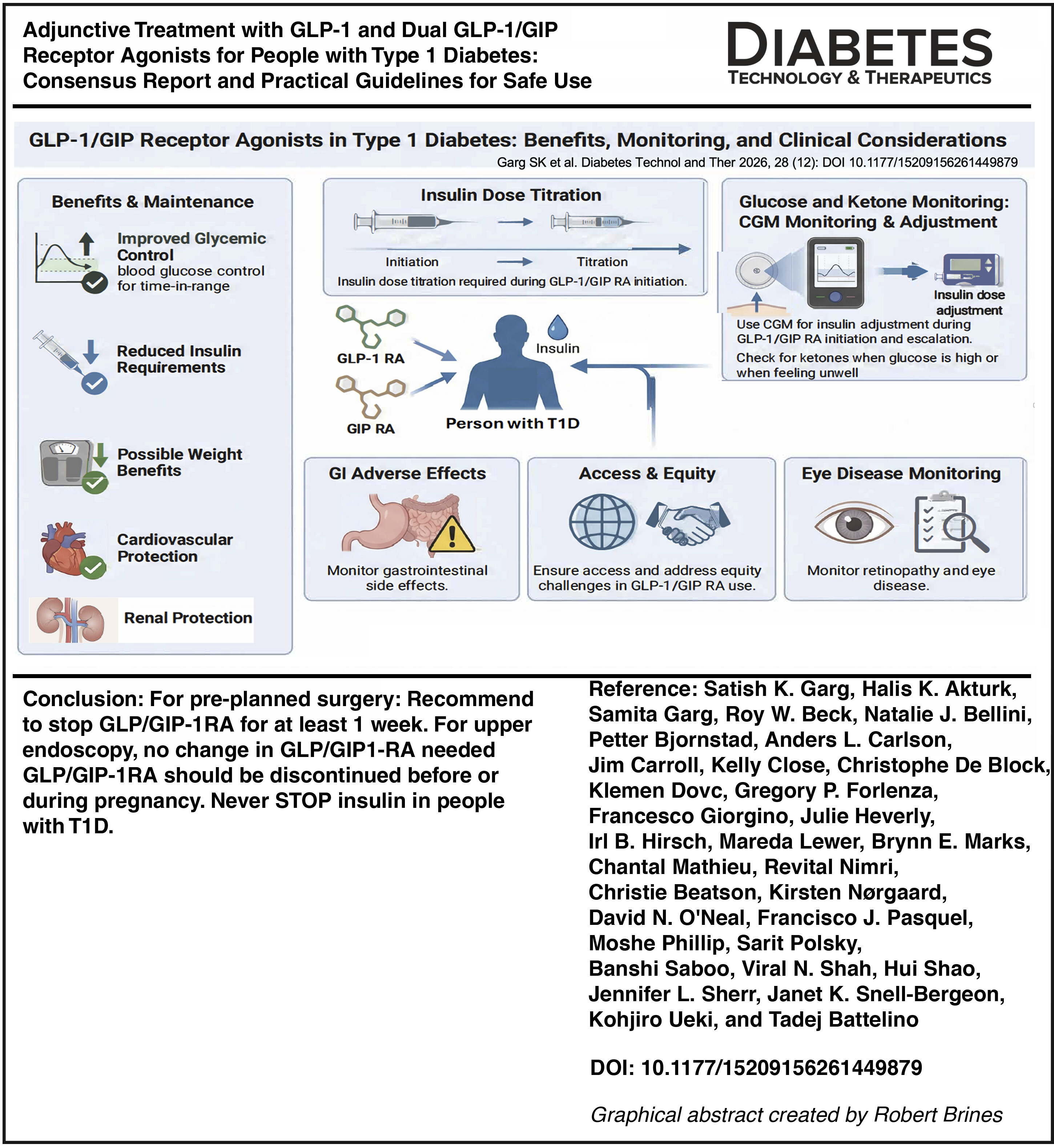 Consensus report outlines safety guidance for semaglutide and tirzepatide in type 1 diabetes