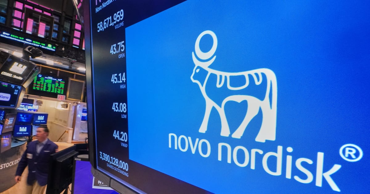 Novo Nordisk raises 2026 outlook again, but shares fall about 7%