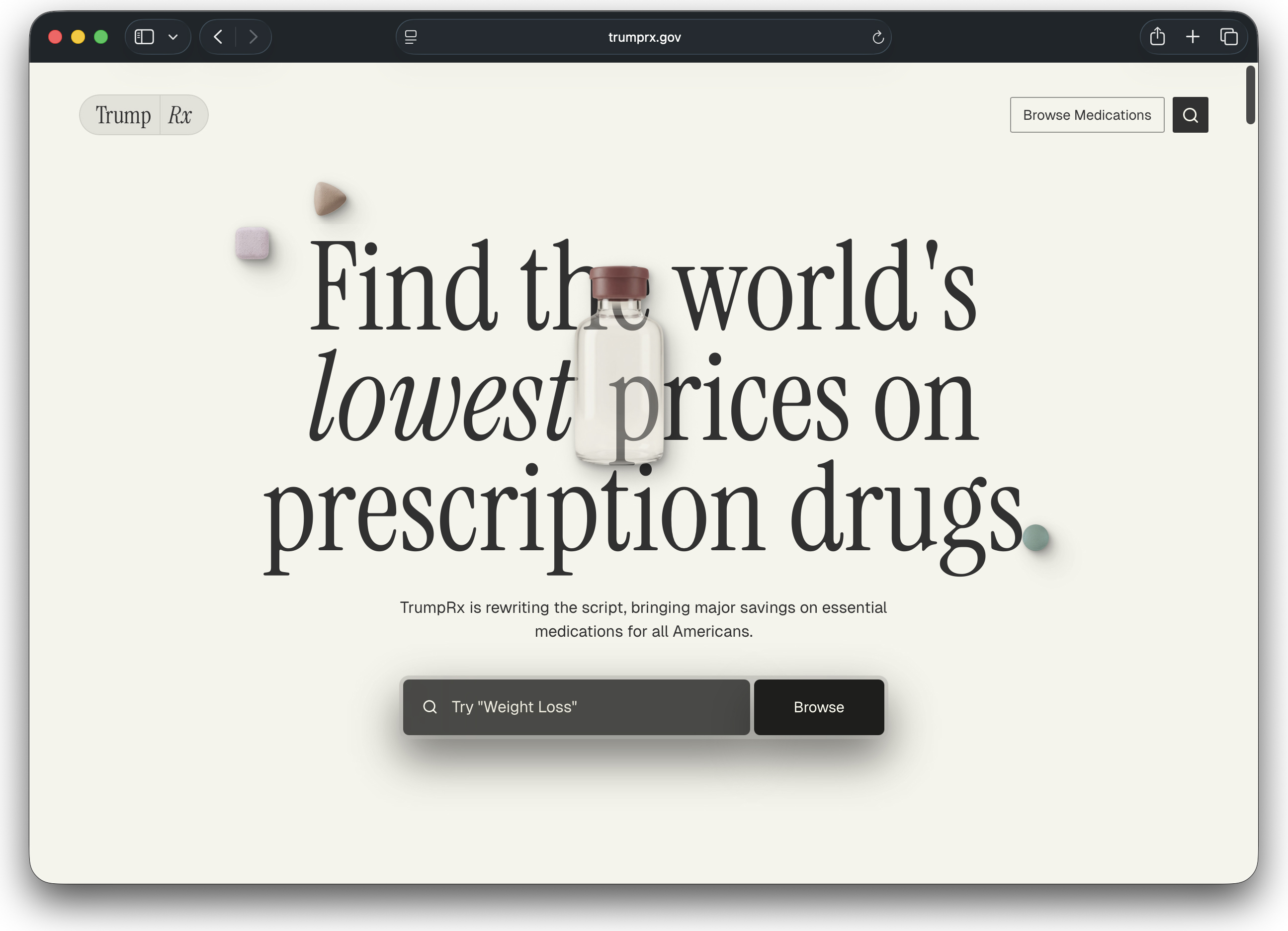 TrumpRx GLP-1 prices settle near $285 for Ozempic and $349 for Wegovy