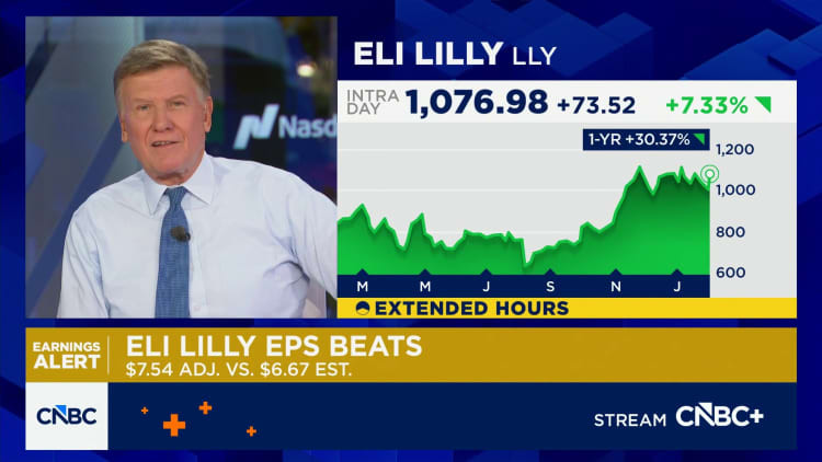 Eli Lilly blows past quarterly estimates, posts strong outlook as Zepbound and Mounjaro sales soar