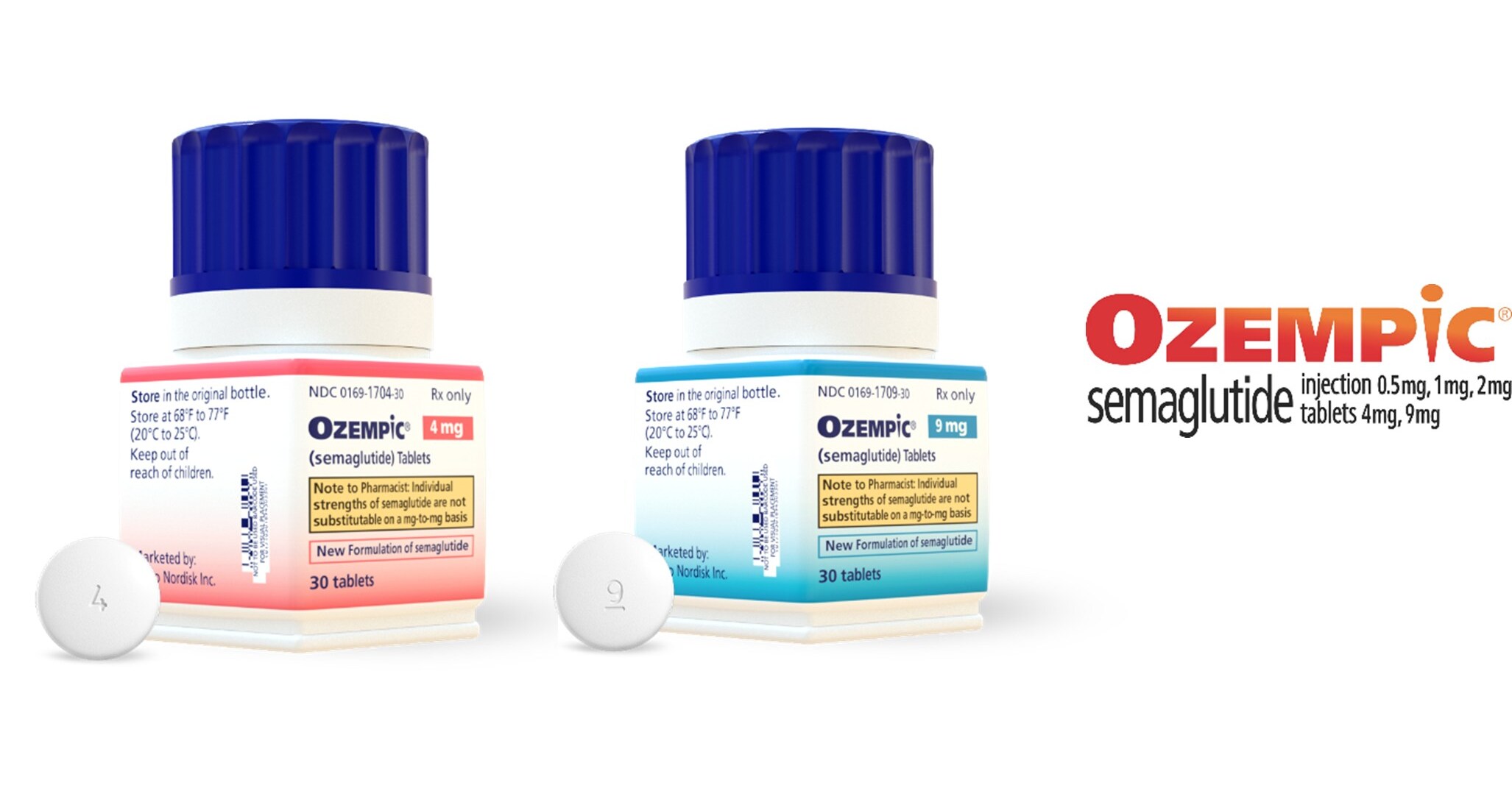 Novo Nordisk says Ozempic pills reach US pharmacies May 4 at $149 to $299 a month