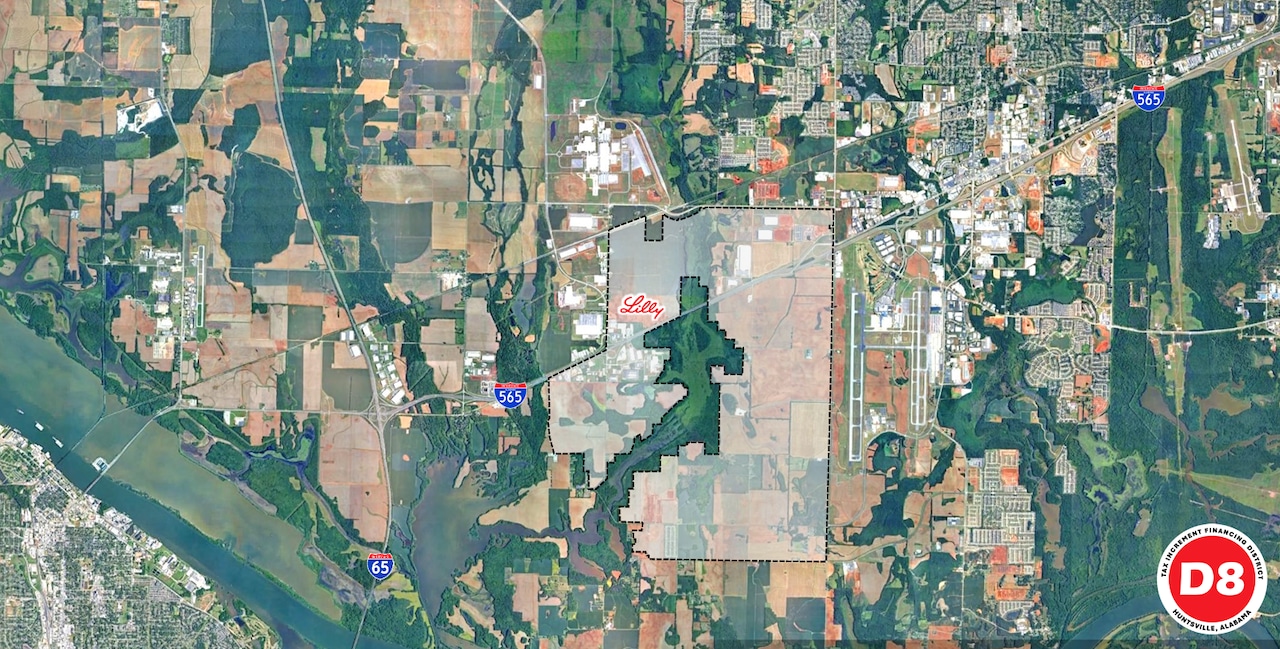Huntsville advances $230 million tax district for Eli Lilly's $6 billion Alabama plant